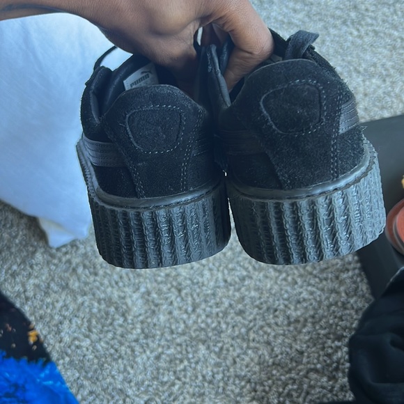 2016 FENTY X WMNS SUEDE CREEPERS BLACK - Picture 6 of 7